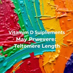 How Vitamin D Supplements Could Delay Aging Through Telomere Preservation
